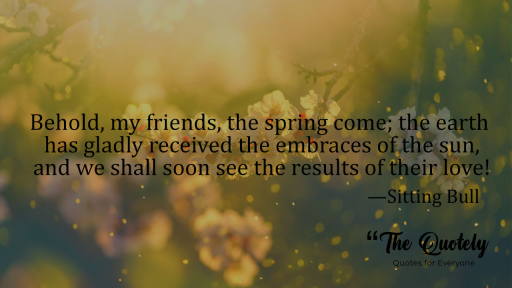 short spring quotes