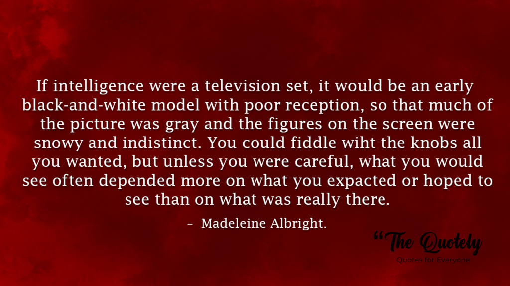 madeleine albright iraq sanctions quote