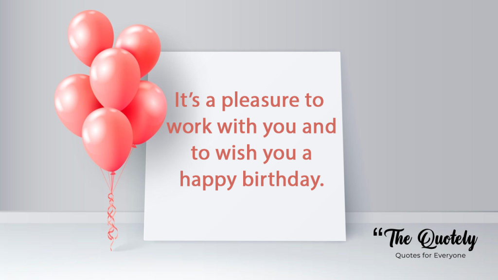 100 Happy Birthday Coworker | Birthday Wishes For Colleague