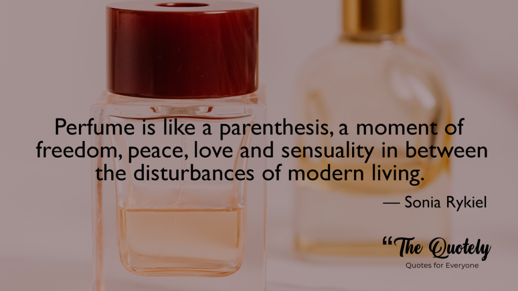 wear perfume quotes