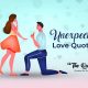 Unexpected love quotes