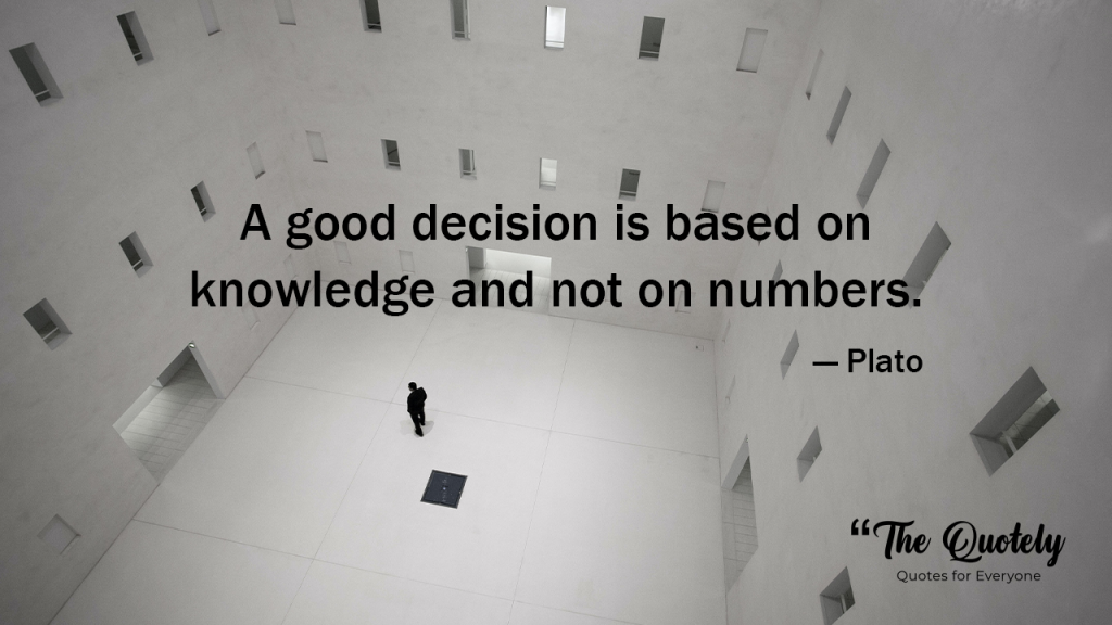 decision making quotes by philosophers