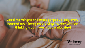 good morning message to make her smile