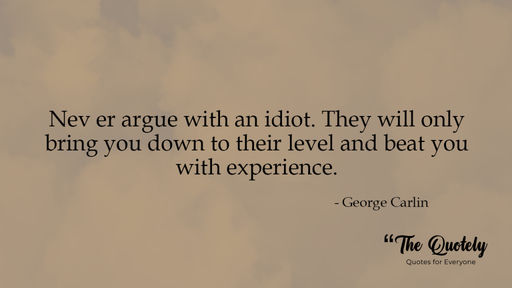 george carlin philosophy quotes