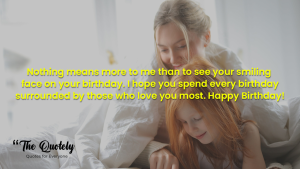  short birthday message for mother
