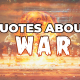 quotes about war