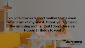 short birthday message for mother