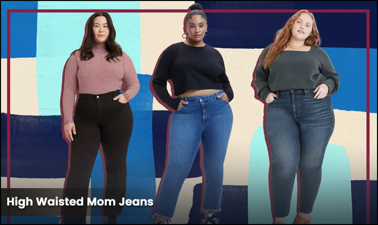 High Waisted Mom Jeans