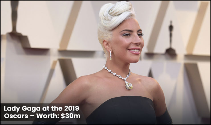 Lady Gaga at the 2019 Oscar