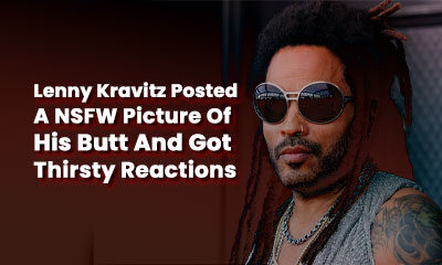 Lenny Kravitz Posted A NSFW Picture Of His Butt On Instagram,And The Reaction Are Thirsty