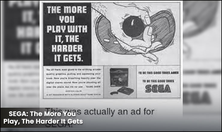 SEGA: The More You Play, The Harder It Gets: