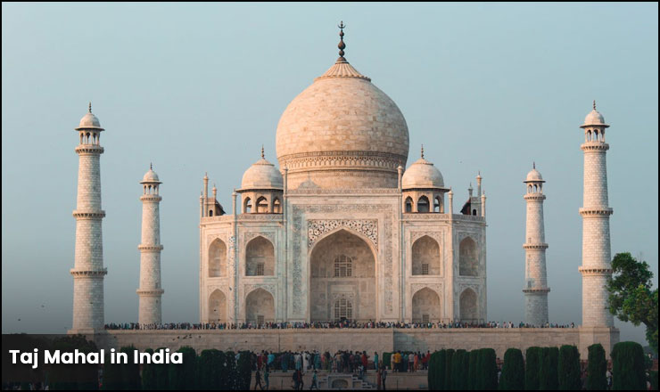 The Taj Mahal in India