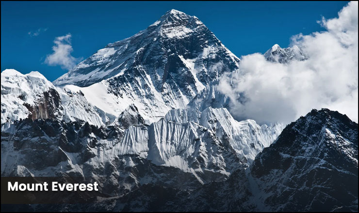 Mount Everest - Words biggest mountain